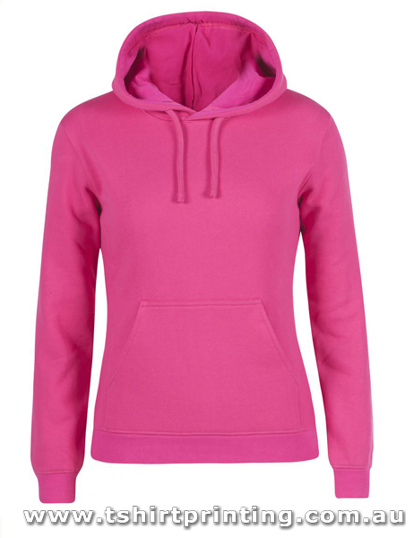 H55W Johnny Bobbin Ladies Fleecy Hoodie